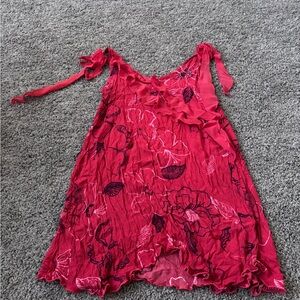 Free people mini slip dress